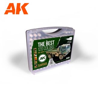 The Best 120 Colors For AFV - AK Interactive
