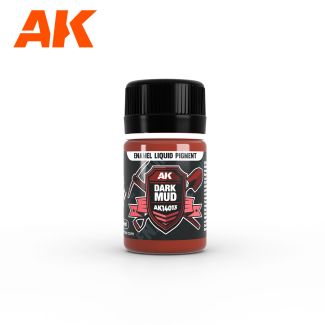 Dark Mud - Liquid Pigment 35ml - AK Interactive - AK14013