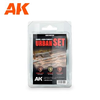 URBAN SET - Liquid Pigment - AK Interactive - AK14032