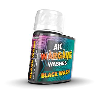 AK Interactive Black Wash 35ml - AK14201