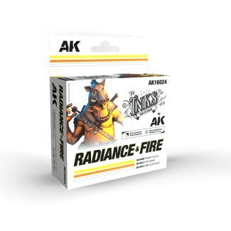 The Inks - Radiance & Fire Set - AK Interactive