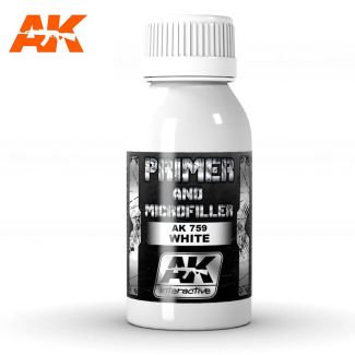 White Primer And Microfiller AK Interactive AK759