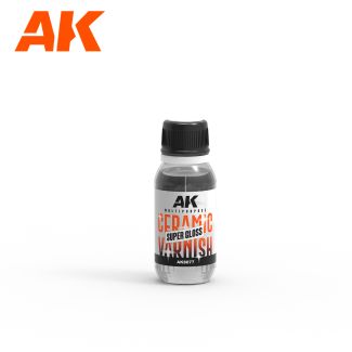 60ml Multipurpose Ceramic Varnish (Super Gloss) AK8077 AK Interactive
