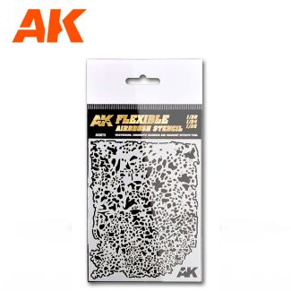Flexible Airbrush Stencil 1/20 – 1/24 – 1/35 - AK Interactive AK9079