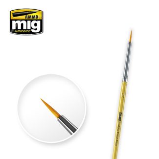 Size 5/0 Synthetic Round Brush Ammo By Mig - MIG8610