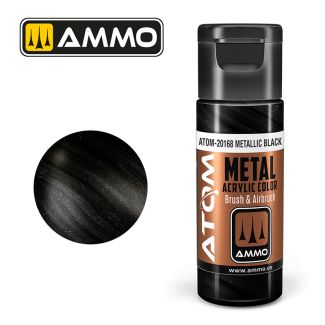 Atom Metallic Black - ATOM-20168