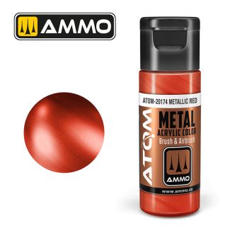Atom Metallic Red - ATOM-20174