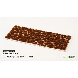 Brown 2mm Tufts - Gamers Grass