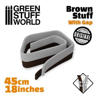 Brown Stuff Tape 18 inches WITH GAP  - Green Stuff World