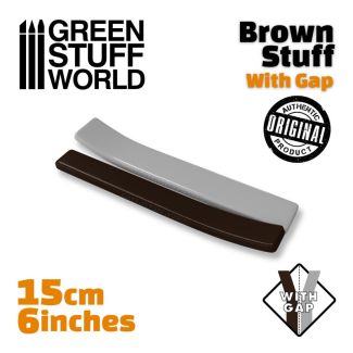 Brown Stuff Kneadatite 15Cm (6Inches) With Gap- Green Stuff World