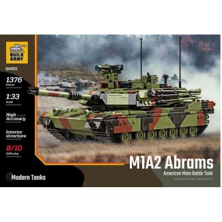 Build Army M1A2 Abrams Main Battle Tank