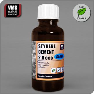 VMS Styrene Cement ECO Polystyrene Cement - Slow - CM02SL