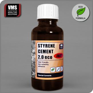 VMS Styrene Cement ECO Polystyrene Cement - Fast - CM02ST