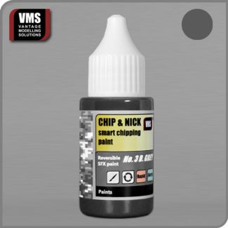 VMS Chip & Nick Paint No.3 Dark Grey 20ml  - CNX03