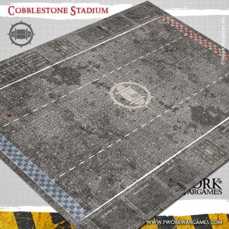 Cobblestone Stadium - Fantasy Football Mat - Pwork Wargames