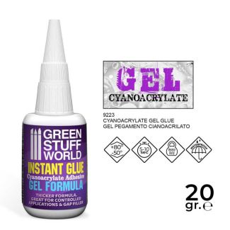 Cyanoacrylate Gel 20gr. - Green Stuff World