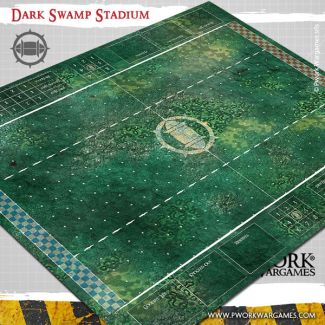 Dark Swamp Stadium - Fantasy Football Mat - Pwork Wargames