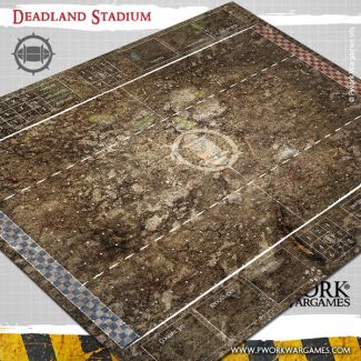 Deadland Stadium - Fantasy Football Mat - Pwork Wargames