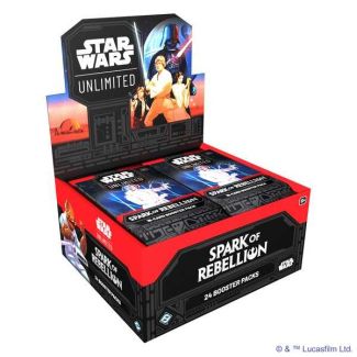 Star Wars: Unlimited Spark of Rebellion Booster Display Box (24 Packs)