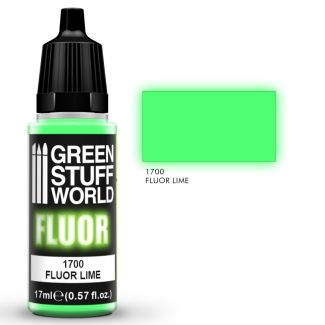 Fluor Paint LIME 17ml - Green Stuff World-1700