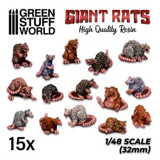 GIANT RATS Resin Set - Green Stuff World