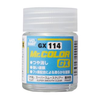 Mr Color GX Super Smooth Clear Flat (18ml)  - GX-114