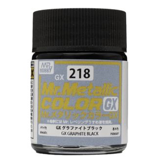 Mr Metallic Color GX - Graphite Black - 18ml - GX-218