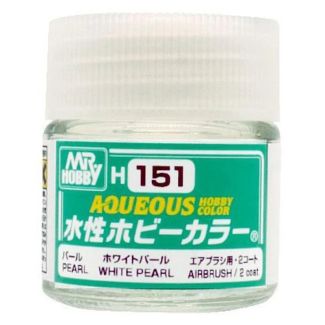 Aqueous Hobby Color - White Pearl - 10ml - H-151