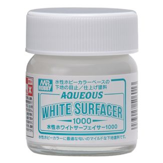 Mr Aqueous Surfacer 1000 White (40ml) - Mr Hobby - HSF-02