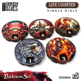 Life counters - Darkness Set