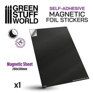 Magnetic Sheet - Self Adhesive - Green Stuff World - 1046