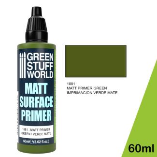 Matt Surface Primer 60ml - Green - Gren Stuff World