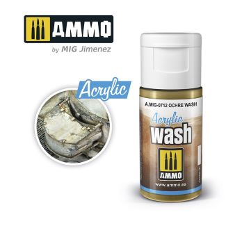 Acrylic Wash Ochre Wash Ammo By Mig - MIG712