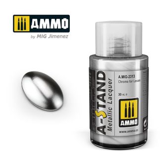 A-Stand Chrome for Lexan Ammo By Mig - MIG2313