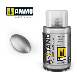 A-Stand Semi Matt Aluminium Ammo By Mig - MIG2315