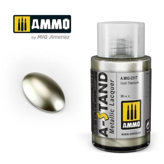 A-Stand Gold Titanium Ammo By Mig - MIG2317