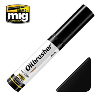 Black Oilbrusher Ammo By Mig - MIG3500