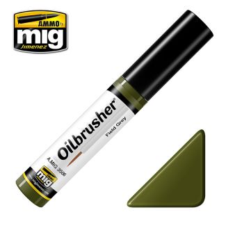 Field Green Oilbrusher Ammo By Mig - MIG3506