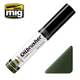 Dark Green Oilbrusher Ammo By Mig - MIG3507