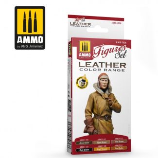 Leather Figures Paint Set Ammo By Mig - MIG7036