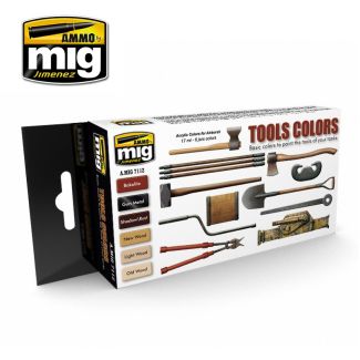 Tools Colour Set - Ammo By Mig - MIG7112