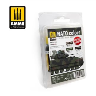NATO Colours Set Ammo By Mig - MIG7188
