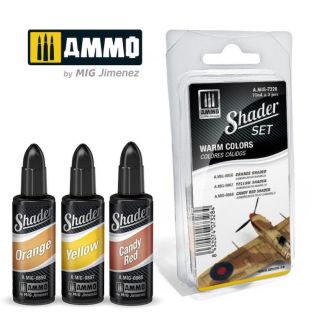Shader Set Warm Colours Ammo By Mig - MIG7328
