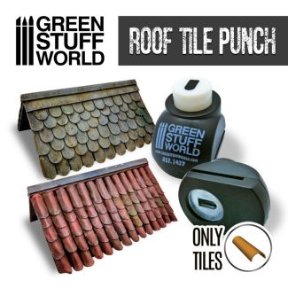 Miniature ROOF TILE Punch - Green Stuff World
