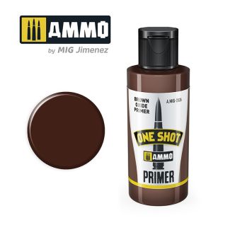 Brown Oxide One Shot Primer 60ml Ammo By Mig - MIG2026