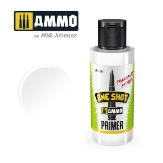 Transparent One Shot Primer 60ml Ammo By Mig - MIG2041
