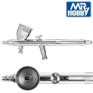 Mr Procon Boy Double Action Platinum Airbrush (0.2 mm) - Mr Hobby - PS-270