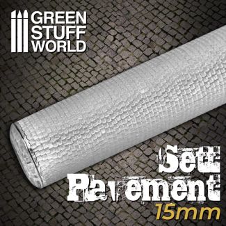 Sett Pavement Rolling pin 15mm - Green Stuff World