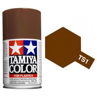 Tamiya TS-1 Red Brown Acrylic Spray