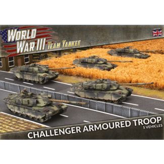 Challenger Armoured Troop - Team Yankee